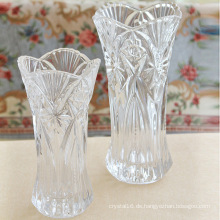 Startseite Hochzeit Dekor Europäischen Tall Crystal Vase Blumen Stil Glasvase